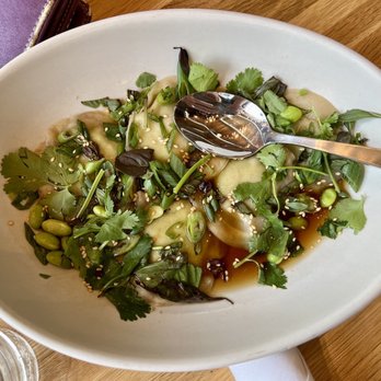 True Food Kitchen - Edamame Dumplings - New American Near Me - Columbus, Ohio True Food Kitchen - Edamame Dumplings - New American Near Me - Columbus, Ohio