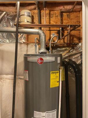Water Heater Installation - We were able to change out a 15 year old water heater for a customer within hours of his request. Water Heater Installation - We were able to change out a 15 year old water heater for a customer within hours of his request.