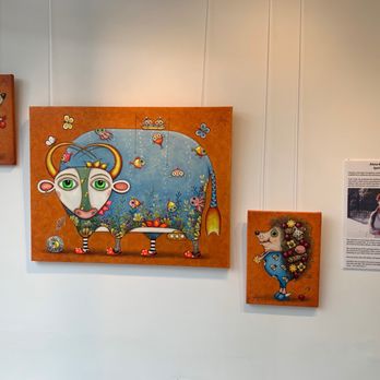 Art House SF - Cute Ukraine folklore. Buy postcards and painting to support! - Art Galleries Near Me - San Francisco, California