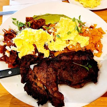 Early Bird - Ribeye Chilaquiles. $26.50. - New American Near Me - Fullerton, California Early Bird - Ribeye Chilaquiles. $26.50. - New American Near Me - Fullerton, California