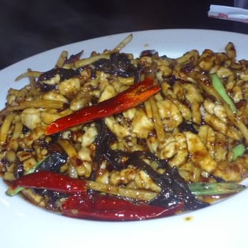 Xin Jiang BBQ - Spicy pirk in garlic sauce - Barbeque Near Me - Houston, Texas Xin Jiang BBQ - Spicy pirk in garlic sauce - Barbeque Near Me - Houston, Texas