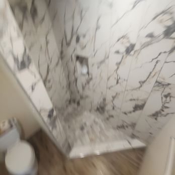 Apollo Tile - Converted a 3ft. Fiberglass shower into a nice walk in shower without needing any shower doors. - Fireplace Services Near Me Apollo Tile - Converted a 3ft. Fiberglass shower into a nice walk in shower without needing any shower doors. - Fireplace Services Near Me