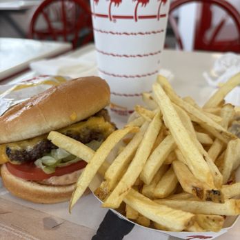 In-N-Out Burger - From 4/21 visit while waiting for new tires from Costco - Burgers Near Me - Elk Grove, California In-N-Out Burger - From 4/21 visit while waiting for new tires from Costco - Burgers Near Me - Elk Grove, California
