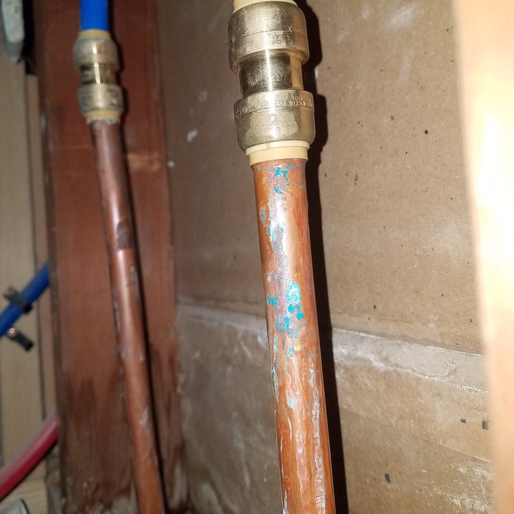 Empire State Plumbing - Water pipe connection before - Plumbing Near Me - Nassau, New York Empire State Plumbing - Water pipe connection before - Plumbing Near Me - Nassau, New York