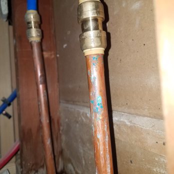 Empire State Plumbing - Water pipe connection before - Plumbing Near Me - Nassau, New York Empire State Plumbing - Water pipe connection before - Plumbing Near Me - Nassau, New York