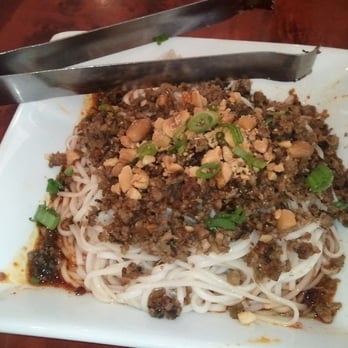 Peter Chang - Pork Dan Dan Noodle starter. - Asian Fusion Near Me - Glen Allen, Virginia Peter Chang - Pork Dan Dan Noodle starter. - Asian Fusion Near Me - Glen Allen, Virginia