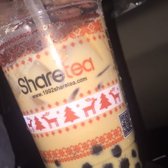 Sharetea - Milk black tea with tapioca. Tasted water down. - Bubble Tea Near Me - Houston, Texas Sharetea - Milk black tea with tapioca. Tasted water down. - Bubble Tea Near Me - Houston, Texas
