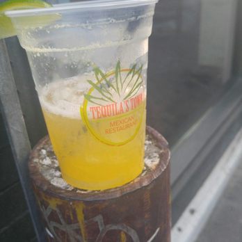 Tequila's Town - Patron mango margarita - Mexican Near Me - Savannah, Georgia