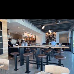 Chipotle Mexican Grill - The dining room and counter