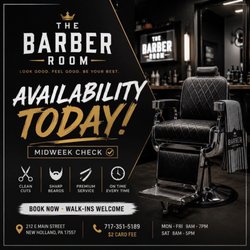 The barber room