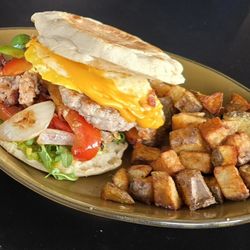 Whiskey C Kitchen + Bar - Breakfast sandwich