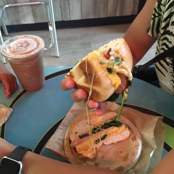 Talk Kaimuki - BEASTMODE BAGEL! (Breakfast Bagel) - Coffee & Tea Near Me - Honolulu, Hawaii Talk Kaimuki - BEASTMODE BAGEL! (Breakfast Bagel) - Coffee & Tea Near Me - Honolulu, Hawaii