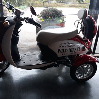 Wild Turkey - Jimmy Russell's scooter - Distilleries Near Me - Lawrenceburg, Kentucky