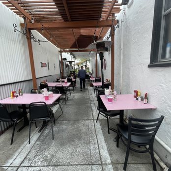 Sax's Joint - Outside dining. - Breakfast & Brunch Near Me - Petaluma, California Sax's Joint - Outside dining. - Breakfast & Brunch Near Me - Petaluma, California