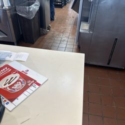 Wendy's - Wet floor