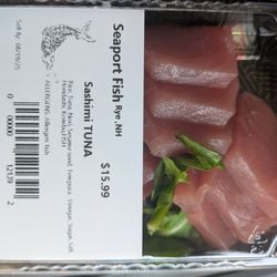 Seaport Fish - Fresh sashimi!