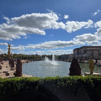 BAPS Swaminarayan Akshardham - Outside - Hindu Temples Near Me - Robbinsville, New Jersey