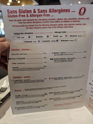 Menu photo 8 Ottavio Laval, QC Menu photo 8 Ottavio Laval, QC