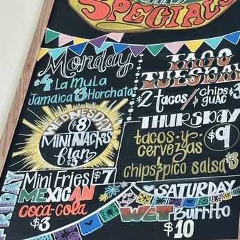 Señor Esparza Tacos - Daily specials menu! - Tacos Near Me - Azusa, California