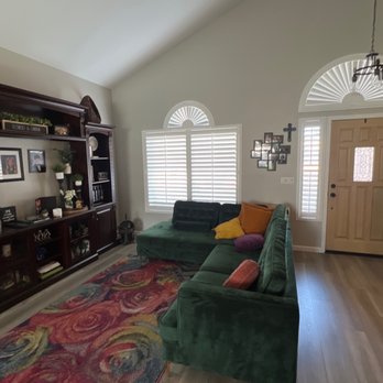 Elite Shutters & Blinds - Formal living room and entry - Shutters Near Me - Phoenix, Arizona Elite Shutters & Blinds - Formal living room and entry - Shutters Near Me - Phoenix, Arizona