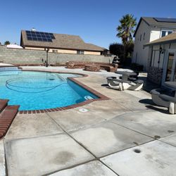 Surface-Cleaning-Solutions - Backyard surface concrete cleaning  & disinfecting #concretecleaning #disinfecting