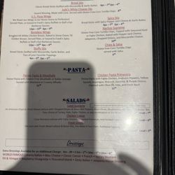 US Pizza - Menu