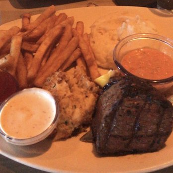 Bonefish Grill - Sirloin* & Crab Cake Dinner - Seafood Near Me - Mccandless, Pennsylvania