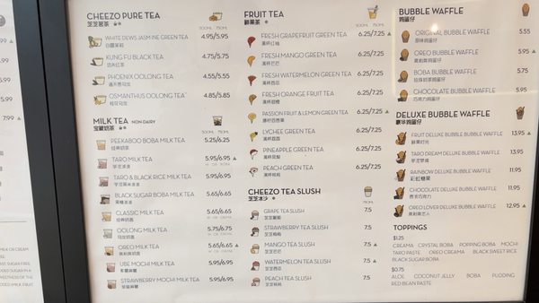 Menu photo 4 Peekaboo Fresh Tea & Coffee Seattle, WA