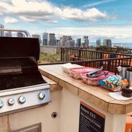 A place to unwind just above my apartment unit. Priceless!