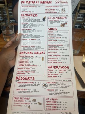 Menu photo 4 Achè  Miami, FL