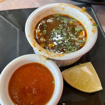 Birrieria la Poblana - Consumé & hot sauce - Tacos Near Me - Upper Marlboro, Maryland Birrieria la Poblana - Consumé & hot sauce - Tacos Near Me - Upper Marlboro, Maryland