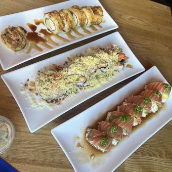 Roll Call - Salmon Tempura Crunch Roll (5 Larger Pieces), Sunkist (No Rice) - Sushi Bars Near Me - Los Angeles, California Roll Call - Salmon Tempura Crunch Roll (5 Larger Pieces), Sunkist (No Rice) - Sushi Bars Near Me - Los Angeles, California