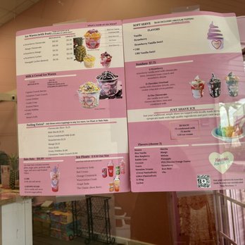 Kawaii Ice Wave - Menu 2/18/23 - Shaved Ice Near Me - Mililani, Hawaii