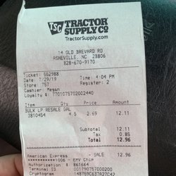 Only $13 to refill your BBQ propane tank at Tractor Supply!  That's with tax!
