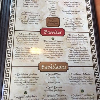 Casa Mexico - Menu - Mexican Near Me - Kalispell, Montana