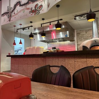 Barbacellis - Prep area view from table - Pizza Near Me - Hico, Texas Barbacellis - Prep area view from table - Pizza Near Me - Hico, Texas