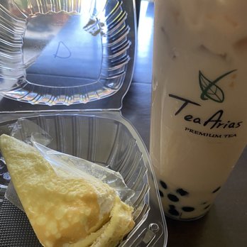 TeaArias - Durian Crepe and House's Milk tea - Bubble Tea Near Me - Huntington Beach, California TeaArias - Durian Crepe and House's Milk tea - Bubble Tea Near Me - Huntington Beach, California