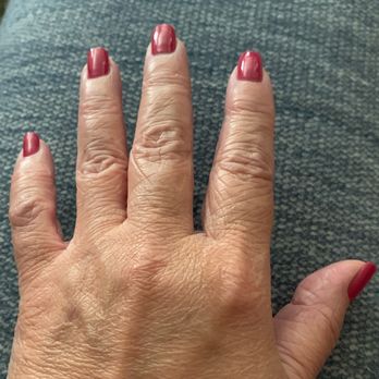 Sweet Pineapple Spa - Excuse the old mechanic hands but check out the pretty color! - Nail Salons Near Me - Temecula, California Sweet Pineapple Spa - Excuse the old mechanic hands but check out the pretty color! - Nail Salons Near Me - Temecula, California