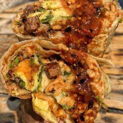 Bombshells Bar and Grill - Chili Relleno Burrito