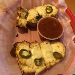 Cheese bread, easy on peppers Cheese bread, easy on peppers