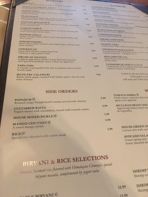 Menu photo 5 The Himalayan Chimney Champaign, IL