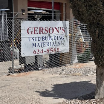 Gersons Used Building Materials - Building Supplies Near Me - Tucson, Arizona Gersons Used Building Materials - Building Supplies Near Me - Tucson, Arizona