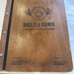 Menu Menu