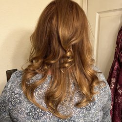 Lara's Beauty Lounge - Look at the gorgeous blow dry with curls Lara did