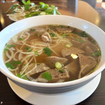 Blue Lotus Vietnamese Cuisine - #011 Beef Ball Noodle Soup (Phở Bò Viên) - Vietnamese Near Me - Carson, California Blue Lotus Vietnamese Cuisine - #011 Beef Ball Noodle Soup (Phở Bò Viên) - Vietnamese Near Me - Carson, California