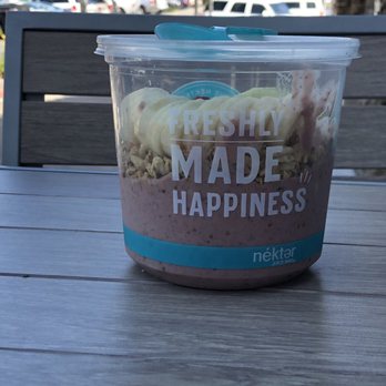 Nekter Juice Bar - Açaí Peanut Butter Bowl - Juice Bars & Smoothies Near Me - Temecula, California