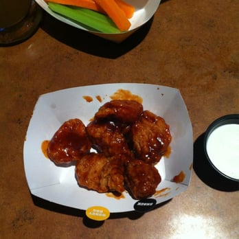 Buffalo Wild Wings - My Tic tac size boneless wings This costs $8. :( - American Near Me - Henderson, Nevada