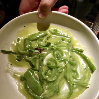 Fismuler - Forgot to take photo before dishing some out. Green shoots. Scrumptious. - Spanish Near Me - Barcelona, B Fismuler - Forgot to take photo before dishing some out. Green shoots. Scrumptious. - Spanish Near Me - Barcelona, B