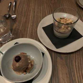 Trestle - Chocolate Sundae and Yogurt Panna Cotta - New American Near Me - San Francisco, California