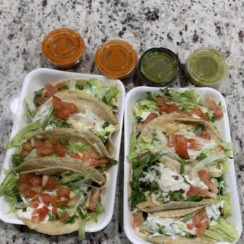 Taqueria El Gallito - two trays of tacos - Food Trucks Near Me - High Point, North Carolina Taqueria El Gallito - two trays of tacos - Food Trucks Near Me - High Point, North Carolina